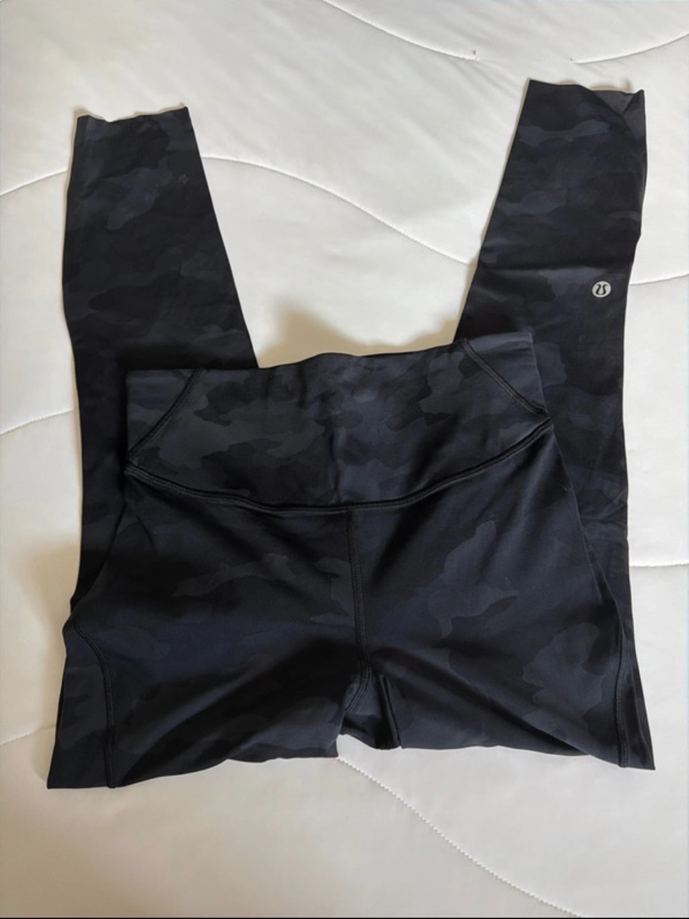 lululemon athletica Black Camo High-Rise Leggings